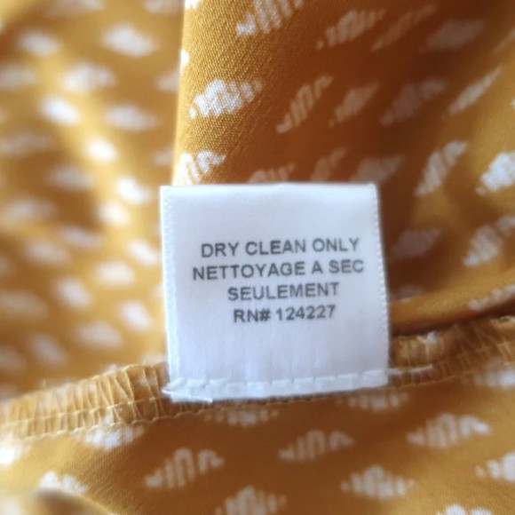 MISA Halter Midi Dress Asya Pom Pom Trim Marigold Block Print Size Small - Picture 7 of 7